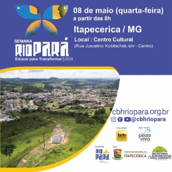 Itapecerica sediará ação ambiental da Semana Rio Pará