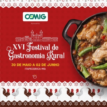 Festival de Gastronomia Rural chega a 16ª edição