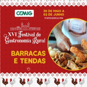 Secretaria de Cultura divulga pratos do Festival de Gastronomia